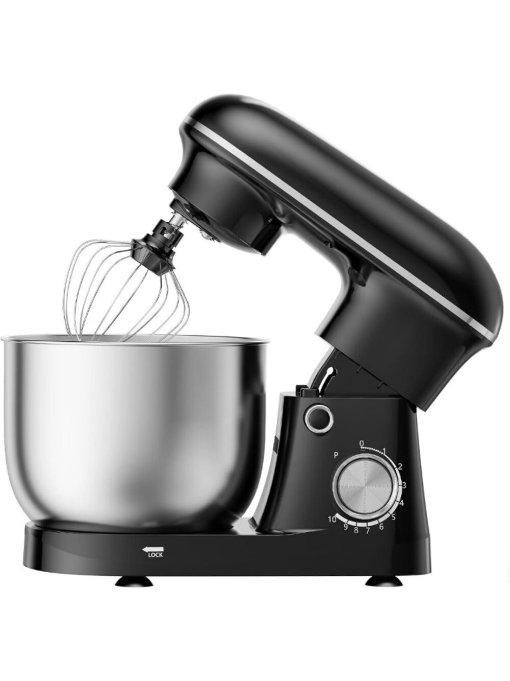 6.3 Qt Tilt-Head Stand Mixer, 10-Speed Electric Mixer for Baking & Cooking